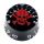 Speed nuppi CUSTOM SKULL PIRATE Red / Black