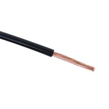 Asennusjohto monisäikeinen musta 0.5 mm²