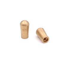 Nuppi, TBS-340-INSWB, Brass, metalli Switchcraftille