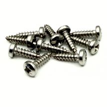 Peltiruuvi 2.5 x 9.5 mm kupukanta phillips ristipää 10 kpl