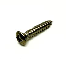 Ovaalikanta puuruuvi 3mm x 16mm nikkeli