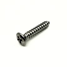 Ovaalikanta puuruuvi 2.5mm x 15mm kromi