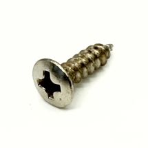 Ovaalikanta puuruuvi 3mm x 12mm nikkeli