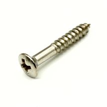 Ovaalikanta puuruuvi 3.5mm x 25mm nikkeli