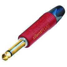 Monoplugi 6.3mm, Neutrik silentPLUG, suora