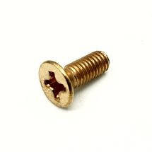 Uppokanta koneruuvi 3mm x 8mm kulta