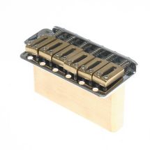 UT guitar parts - Strat tremolo #11 - messinkiblokki ja tallapalat - 10.5 kieliväli (import strat)