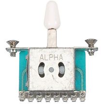 Mikrofoninvaihtokytkin ALPHA BLUE 5WAY (vipu 3.5mm), Korea