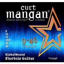 Curt Mangan 9-46 Nickel Wound Set - Sähkökitaran kielisetti (USA)