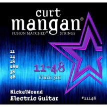 Curt Mangan 11-48 Nickel Wound Set - Sähkökitaran kielisetti (USA)