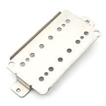 Humbucker baseplate - pohjalevy - 50mm nickel silver