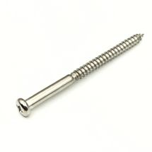 Kupukanta puuruuvi 2.5mm x 35mm nikkeli