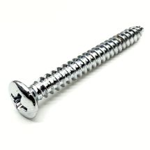 Ovaalikanta puuruuvi 4.2mm x 42mm kromi