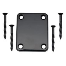 Kaulan kiinnityslevy setti musta 51.2 x 64.6 mm
