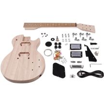 Guitar assembly kit, LP-style mahogany body