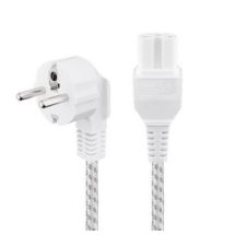 Connection Cable 2 m, White and Silver