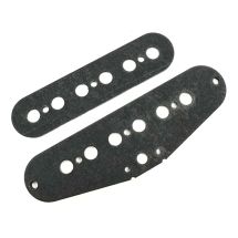 Single Coil Bobbin Flatwork - vintage black fibre set 50mm malli 2