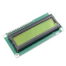 LCD näyttö 1602 2x16, IIC/I2C. Vihreä, LED-taustavalo