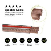 Speaker Cable, OFC 2 x 2.50 mm²