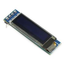 0.91" OLED mustavalkoinen I2C näyttö