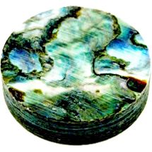 Otelautamerkki aito Green Abalone simpukka 8mm OTEABAL8