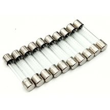 50mA 250V hidas 6.35x32mm sulake 10 kpl