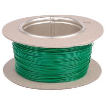 Yksisäikeinen kytkentälanka 0.6mm vihreä