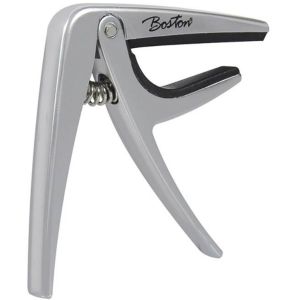 Boston "Trigger" Capo kitaralle, jousikäyttöinen, titanium