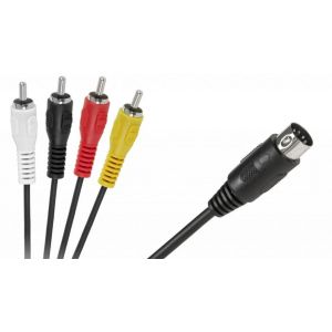 DIN5 / 4 x RCA uros 1.2m