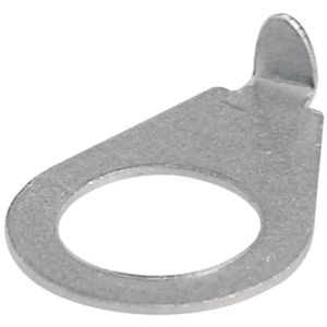 Pointer arrow washer, 90 degrees, nickel