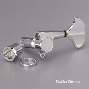 Gotoh® virityskoneisto GB707-5-C, 3L2R, kromi