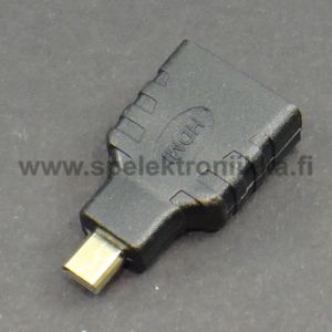HDMI naaras - Micro HDMI uros adapteri
