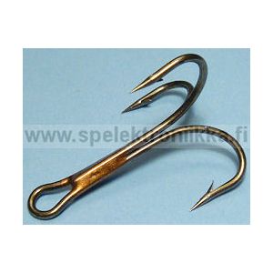 Mustad 7790X Open Shank Treble Hooks - Size 12