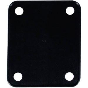 Neck plate cushion, black, 64,2x51mm, for 51 x 64 neck mounting plate