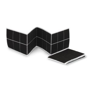 Velcro tarralappu, 5x5cm, 24 kpl