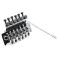 Gotoh® GE1996T-40 locking tremolo (Floyd Rose style) vibratalla - kromi